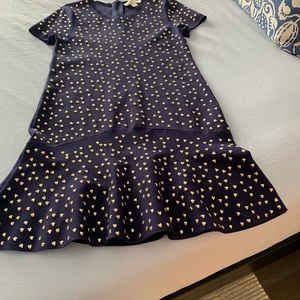 Blue heart studded Michael Kors dress